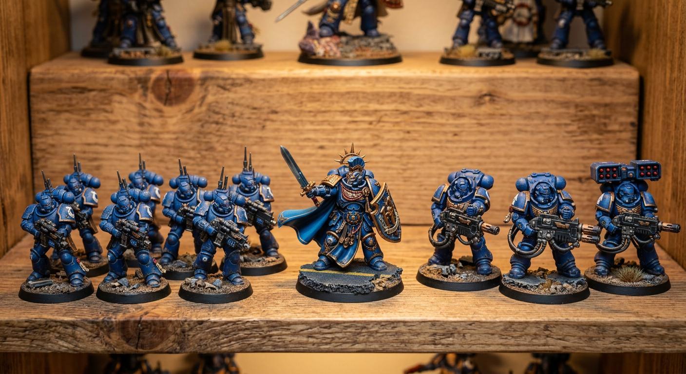 First 1,000 points of Space Marines — Intercessors, Captain and Eradicators